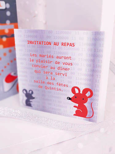 Faire-Part-Mariage-Invitation-repas-Informatique-Souris-Orange-Brest-Finistere